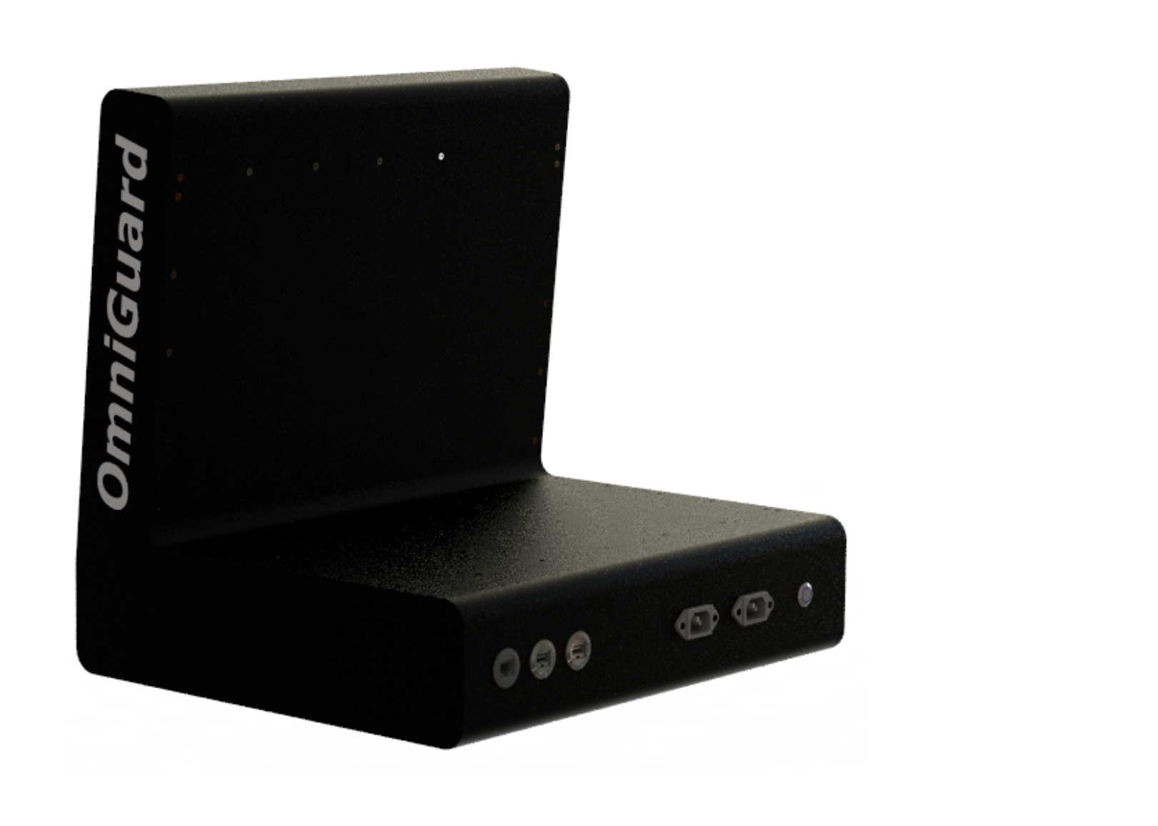 OmniGuard terminal, back view